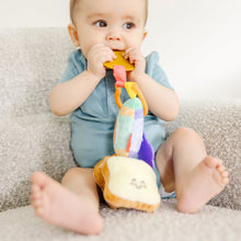 Melissa & Doug Multi-Sensory PB&J Take-Along Clip-On Infant Toy