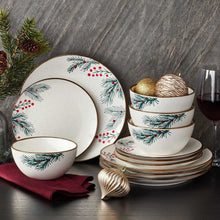 Member's Mark 12-Piece Stoneware Holiday Dinnerware Set