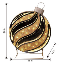 Member's Mark 32" Pre-Lit Gold Infinity Light Ornament Decor