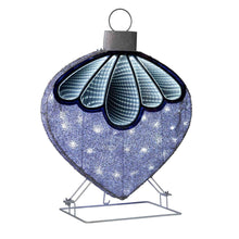 Member's Mark 32" Pre-Lit Silver Infinity Light Ornament Decor