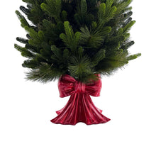 Member's Mark 48" Pre-Lit Topiary in Red Bow Container