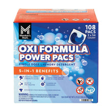 Member's Mark 5-in-1 Oxi Formula Power Pacs, 108 ct.