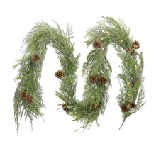 Member's Mark 9' Pre-Lit Cypress Garland with Pinecones