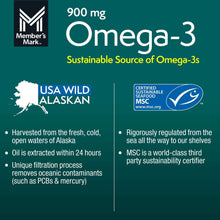 Member's Mark 900 mg Omega-3 from Fish Oil Softgels, 150 ct.