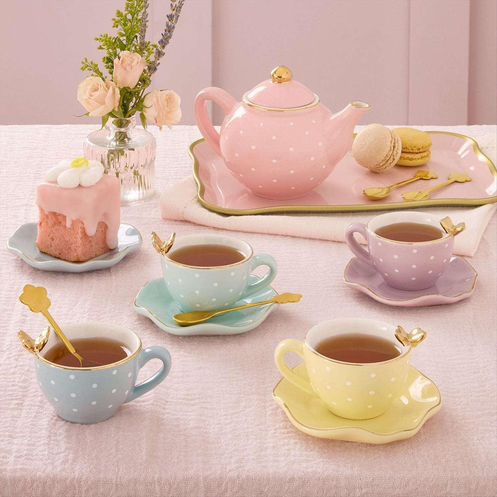 Member's Mark Butterfly Porcelain Tea Set, 15 pc.– Brands For Less USA