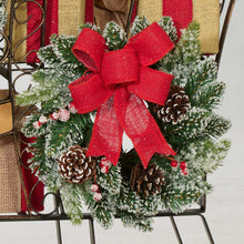 Member's Mark Decorative Sleigh with Pre-Lit Topiaries