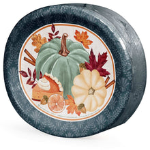 Member's Mark Thanksgiving Oval Paper Plates, 10" x 12", 50 ct.