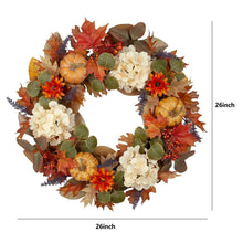Member's Mark 26" Harvest Hydrangea Wreath