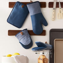 Member's Mark 4 -Pack Yarn Dyed Silicone Oven Mitt, Pot Holder, Mini Mitt Set - Brands For Less USA