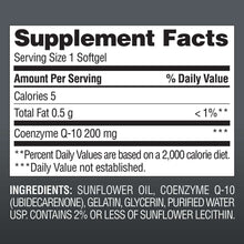 Member's Mark CoQ10 Softgels, 200 mg, 180 ct.