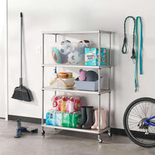 Member’s Mark Home 4-Tier Steel Shelving with Shelf Liners, 36" W x 14" D x 56.5" H - Brands For Less USA