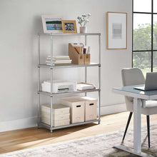 Member’s Mark Home 4-Tier Steel Shelving with Shelf Liners, 36" W x 14" D x 56.5" H - Brands For Less USA