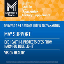 Member's Mark Lutein with Zeaxanthin Softgels, 150 ct.