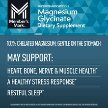 Member's Mark Magnesium Glycinate with L-Theanine Tablets, 180 ct.