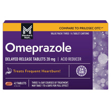 Member’s Mark Omeprazole Delayed-Release Tablets 20 mg, 42 Count