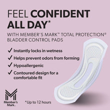 Member's Mark Total Protection Maximum Long Pads, 5 Drop, 192 ct.