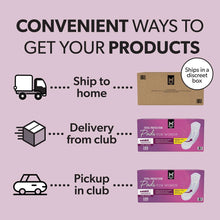 Member's Mark Total Protection Maximum Long Pads, 5 Drop, 192 ct.