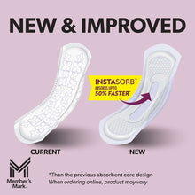 Member's Mark Total Protection Maximum Long Pads, 5 Drop, 192 ct.