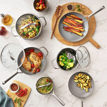 Member's Mark 11-Piece Modern Tri-Ply Cookware Set with Ceramic Coating - Brands For Less USA
