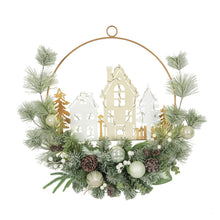 Member's Mark 24" Pre-Lit Village Wreath