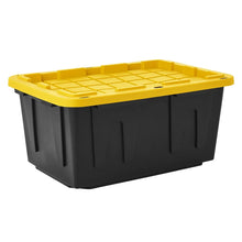 Member's Mark 27 Gallon Heavy-Duty Black and Yellow Storage Tote, 20.6" D x 30.6" W x 14.3" H, 1 pack or 4 pack - Brands For Less USA