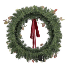 Member's Mark 36" Pre-Lit Burgundy Wreath