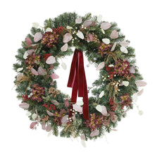 Member's Mark 36" Pre-Lit Burgundy Wreath
