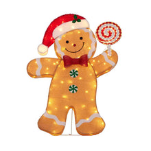 Member's Mark 4.5' Pre-Lit Twinkling Gingerbread Man