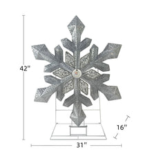 Member's Mark 42" Pre-Lit Crystal Iced Snowflake