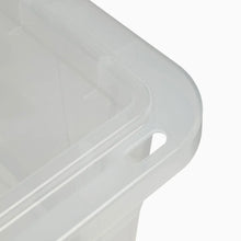 Member's Mark 60 Quart Clear Storage Tote, 17.2" D x 25.7" W x 12.0" H, 1 pack or 4 pack - Brands For Less USA