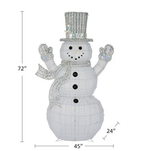 Member's Mark 6' Pre-Lit Crystal Iced Snowman