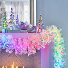 Member's Mark 9' Pre-Lit Color Changing Tinsel Garland