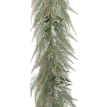 Member's Mark 9' Pre-Lit Cypress Garland with Gold Shimmer