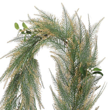 Member's Mark 9' Pre-Lit Cypress Garland with Gold Shimmer