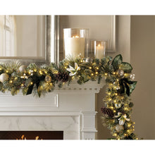 Member's Mark 9' Pre-Lit Decorated Garland