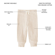 Member's Mark Baby 3-Pack Organic Cotton Rib Pant
