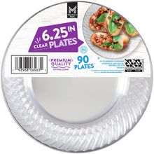 Member's Mark Clear Plastic Plates, 6.25" 90 ct.