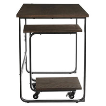 Member's Mark Dakota 2-Piece Writing Desk and C-Table Set, Dark Brown - Brands For Less USA