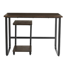 Member's Mark Dakota 2-Piece Writing Desk and C-Table Set, Dark Brown - Brands For Less USA