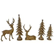 Member's Mark Deer and Tree Décor, Set of 5
