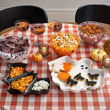 Member's Mark Halloween Serveware, Ghost & Bat, Set of 2