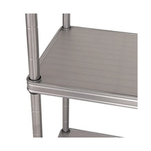 Member’s Mark Home 4-Tier Steel Shelving with Shelf Liners, 36" W x 14" D x 56.5" H - Brands For Less USA