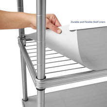 Member’s Mark Home 4-Tier Steel Shelving with Shelf Liners, 36" W x 14" D x 56.5" H - Brands For Less USA