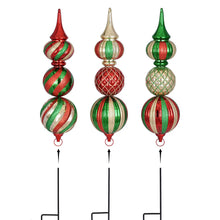 Member's Mark Jumbo Pre-Lit Shatterproof Ornament Stake Lights, Set of 3