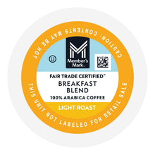 Member's Mark Light Roast Coffee Pods, Breakfast Blend, 100 ct.