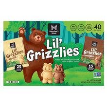 Member's Mark Lil' Grizzlies Bear-Shaped Cookies Variety Pack, Chocolate and Vanilla, 1 oz., 40 pk.