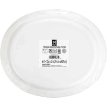 Member's Mark Mosaic Medallions Oval Paper Plates, 10" x 12", 50 ct. - Brands For Less USA
