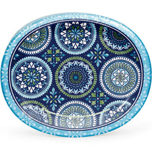 Member's Mark Mosaic Medallions Oval Paper Plates, 10" x 12", 50 ct. - Brands For Less USA