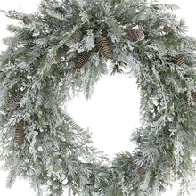 Member's Mark Pre-Lit 32" Flocked Wreath