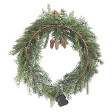 Member's Mark Pre-Lit 32" Flocked Wreath